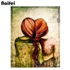 Алмазная 5D картина сделай сам сестры, лучшие друзья, красные волосы, полноразмерная вышивка крестиком, алмазная вышивка, мозаичные наклейки, Рождественский подарок