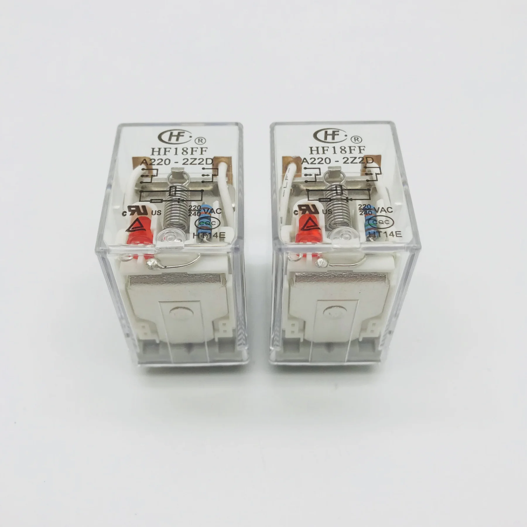 HF18FF-A220-2Z2D реле Hongfa JZX-18FF-A240-2Z2D два комплекта преобразования 8-контаксветильник в