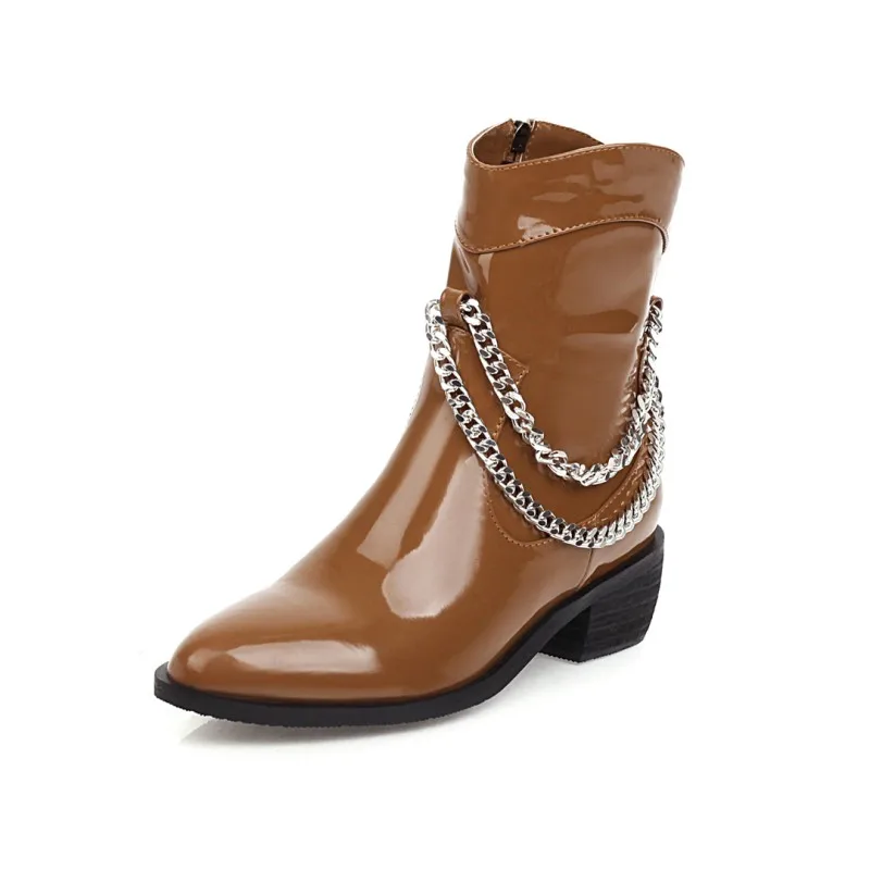 

Big Size Personalized decorative short boots boots women shoes ankle boots for women ladies boots shoes woman winter