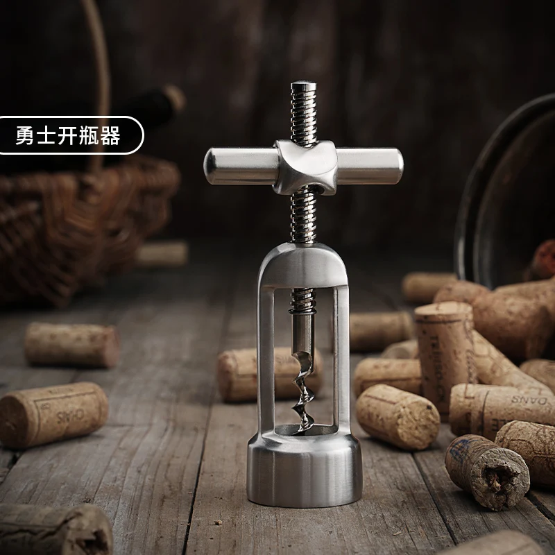 

Stainless Steel Opener Red Wine Manual Creative Multifunctional Luxury Opener Cool Gadgets Sacacorchos Vino Kitchen Tools DG50O