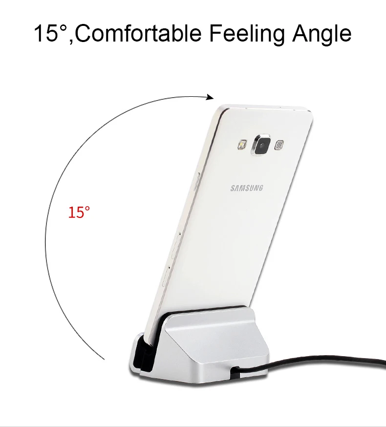 USB кабель для iPhone X XR 8 7 зарядное устройство Xiaomi Android Type C Samsung подставка держатель
