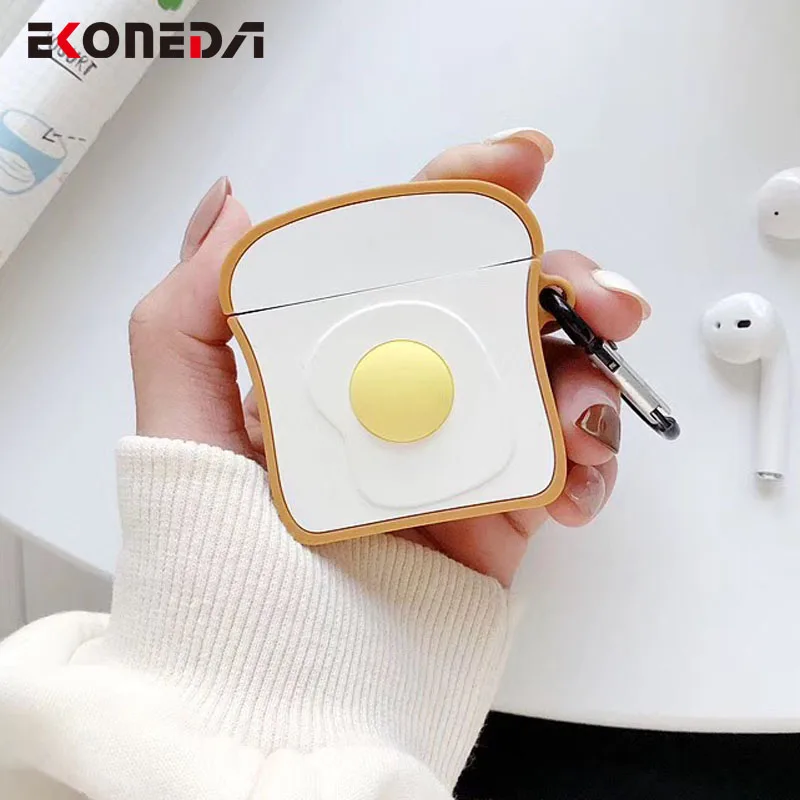 EKONEDA милый мультяшный чехол для Airpods 1/2 силиконовый мягкий защитный Pro 3 |