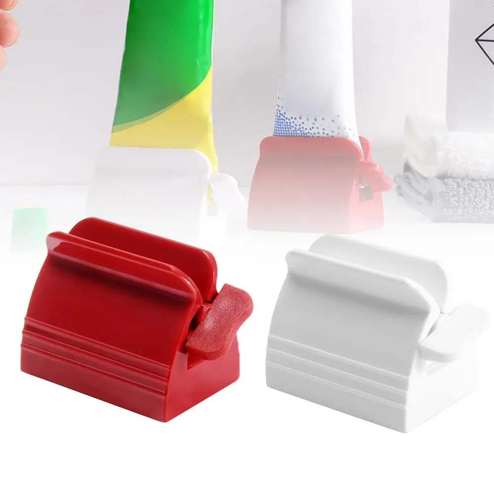 Toothpaste Tube Squeezer Rolling Easy Portable Dispenser Tooth Paste Holder Bathroom Accessories Sets | Дом и сад