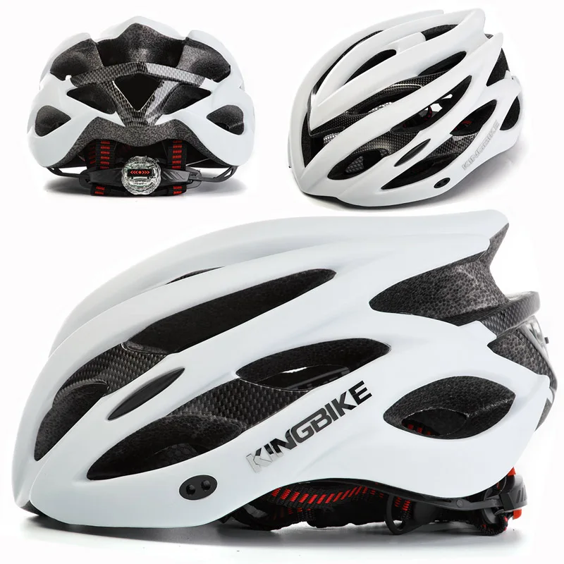 KINGBIKE, мужской, Женский велосипедный шлем, матовый, Розовый, ультралегкий шлем, с внутренней формовкой, MTB, для горной дороги, велосипедный шлем, безопасность