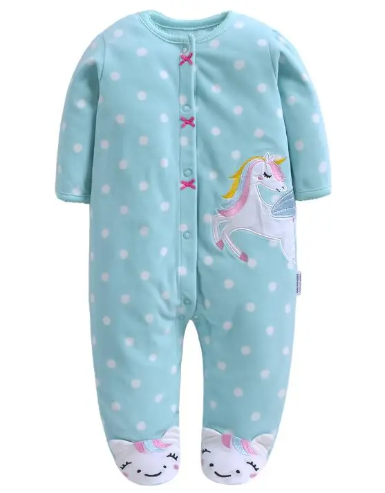 

Baby pajamas fleece warm clothes baby romper newborn baby clothes boys costume coveralls toddler jumspuit baby winter clothes