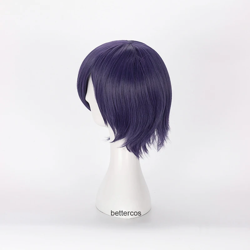 Токийский Гуль тоука Кирисима косплей парик тока короткие фиолетовые