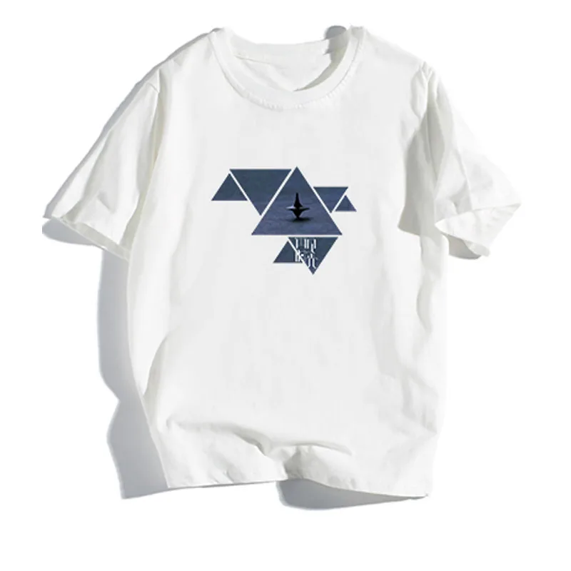 

Женская футболка с коротким рукавом, свободная футболка с коротким рукавом в Корейском стиле, лето 2019