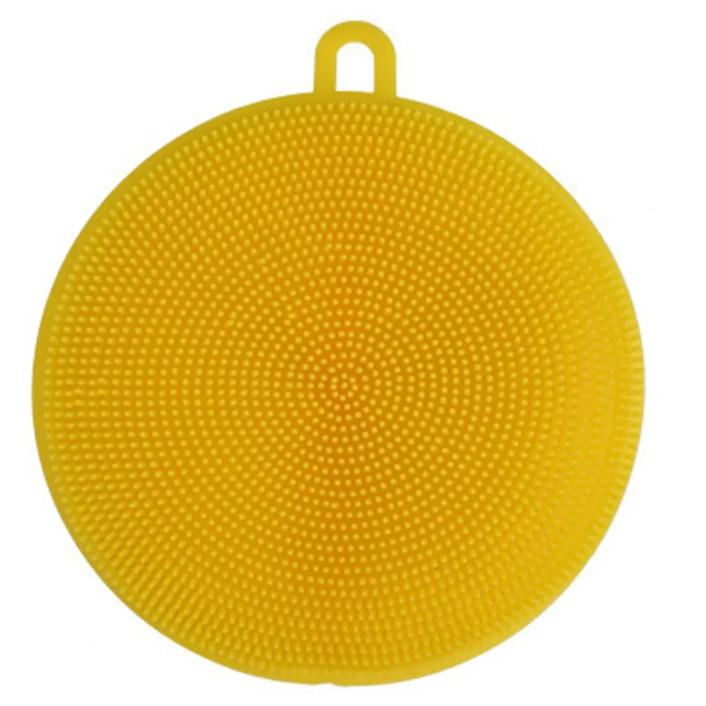 Мягкая силиконовая легкая чистка миска для посуды многофункциональная Чистящая