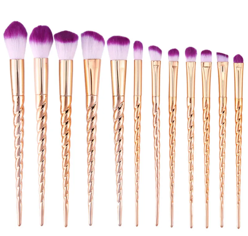 Набор кистей для макияжа 10 шт. | Красота и здоровье