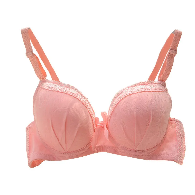 

New Women's Lace Bralette Sexy Deep V Solid Brassiere Push Up Bras Ladies Adjusted-Straps Comfort Bra