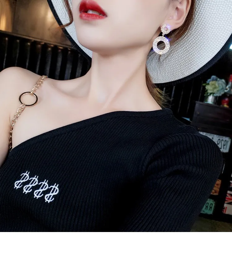 2021 новый стиль 925 серебряные серьги со стразами от Swarovski для женщин изысканные