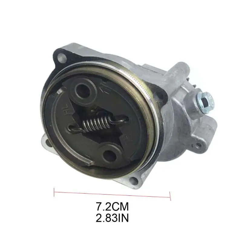 

17T Gearbox Drum Housing with Aluminum Slotted Clutch Mini Pocket Modification Parts for Quad Dirt Bike 47cc 49cc ATV