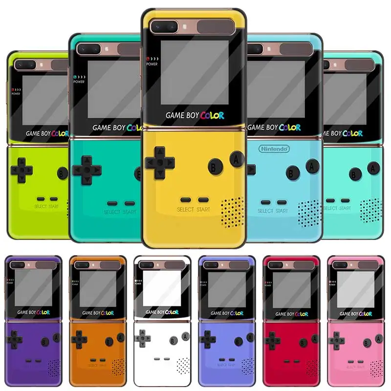 

Classic Game Gaming Phone Case For Samsung Galaxy Z Flip 3 5G Z Flip3 Cover Smartphone Hard PC Coque Fundas Capa