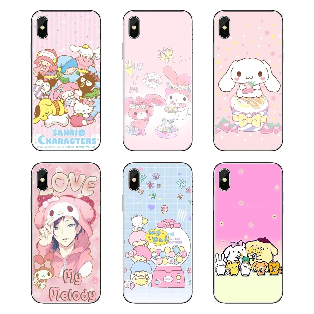 Transparent Soft Shell Covers Sanrio Danshi anime For Samsung Galaxy J1 J2 J3 J4 J5 J6 J7 J8 Plus 2018 Prime 2015 2016 2017 |