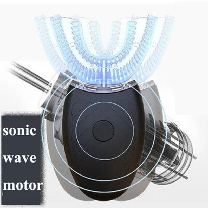 Зубная щетка звуковая Беспроводная для взрослых 360 градусов | Бытовая техника