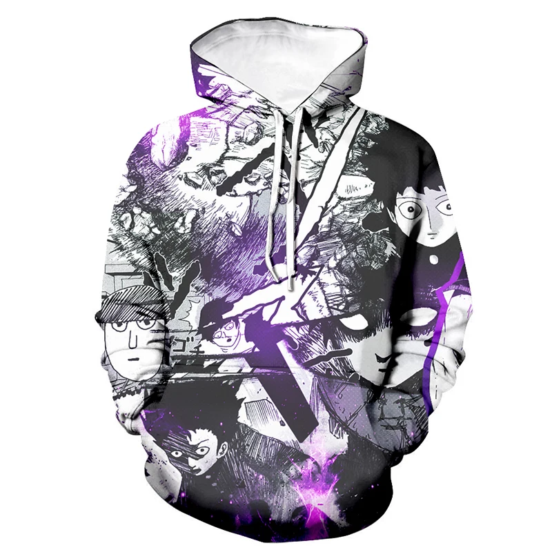 

Mob Psycho 100 3D Printed Hoodies Men/Women Casual Streetwear Anime Pattern Hooded Sweatshirt Fashion Hip Hop Hoodie Unisex Tops