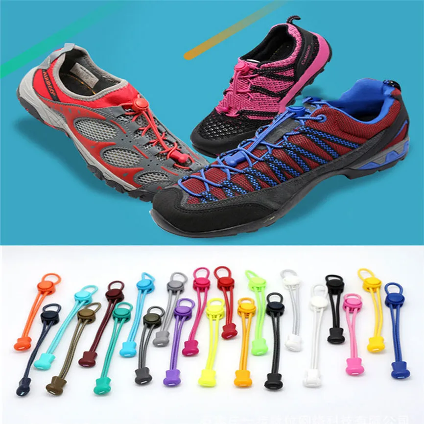 Аксессуары для обуви эластичные шнурки без шнурков креативные с пряжками