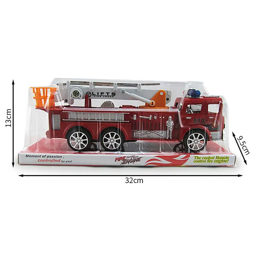 

Simulation Ladder Truck Firetruck Toy Educational Vehicle Model Tabletop Ornaments Toys for Kids Boys
