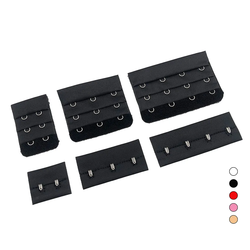 Бесплатная доставка 20 компл./лот полиэстер бюстгальтер крючок и глаз лента 3 цвет