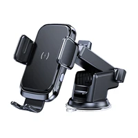 wireless car charger mount 15w air vent mounted phone holder car charger with suction cup bracket for qi enabled smart phones