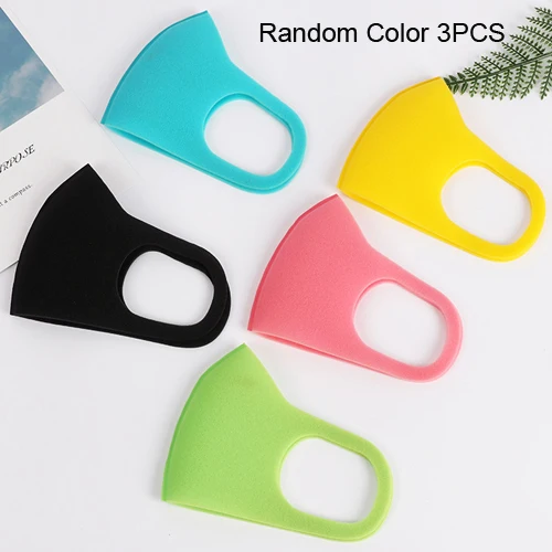 3D Анти аллергическая Пылезащитная маска для рта туман PM2.5 губка лица улицы