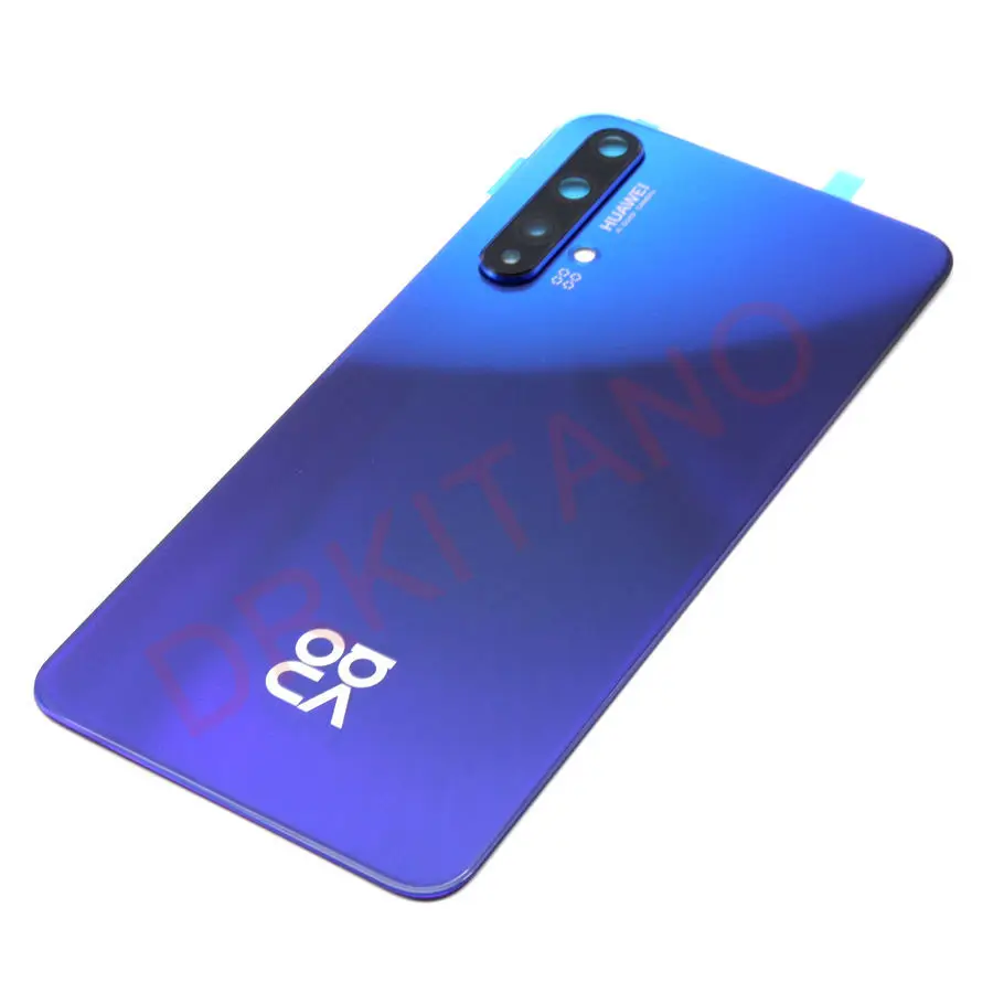 Оригинальная Задняя стеклянная панель для Huawei Nova 5T крышка аккумулятора задний
