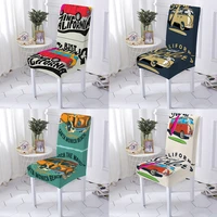 pattern p high living chair covers classical chair slipcover chairs kitchen spandex seat cover wedding1246 pcs