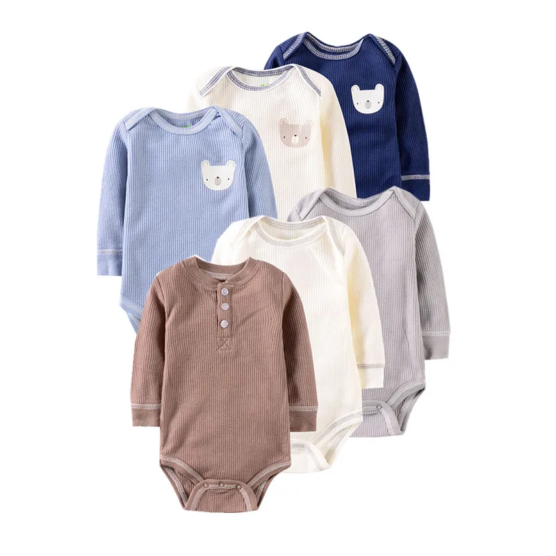 2021 модные Боди для детей Одежда с длинными рукавами принтом кошка комплекты