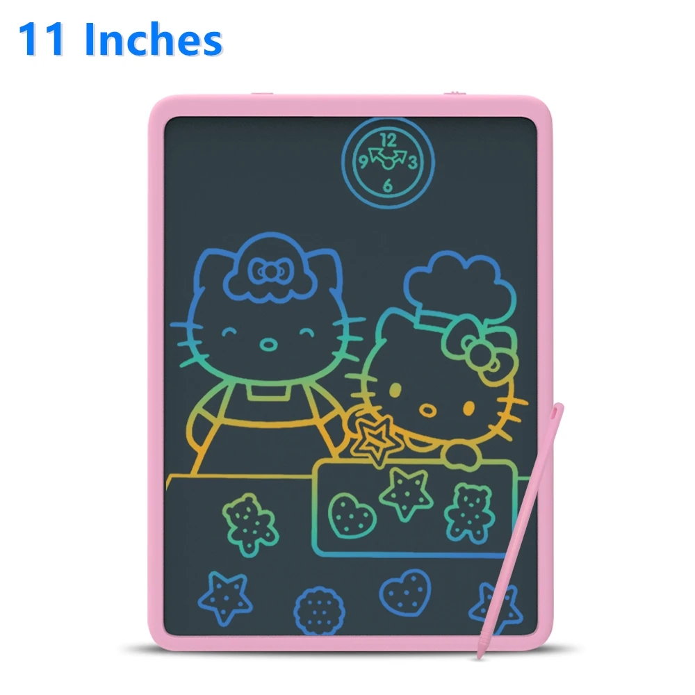 11 дюймовый ЖК планшет для письма офиса и школы стирает доска рисования