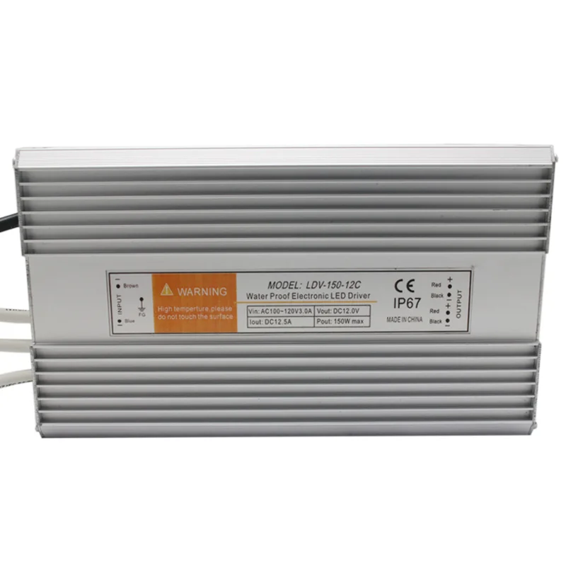 150 Вт 12В водонепроницаемый светодиодный драйвер LDV 12C psu 12.5a источник питания для