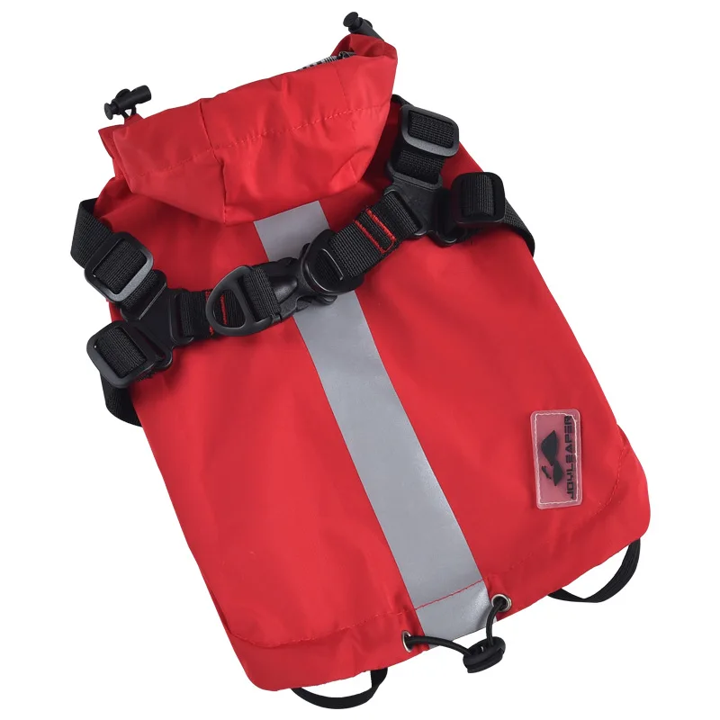 

Светоотражающая Одежда для собак, водонепроницаемая одежда для собаки, пальто, дождевик, наряд, зимний костюм шнауцера из померанского пуделя, бишон