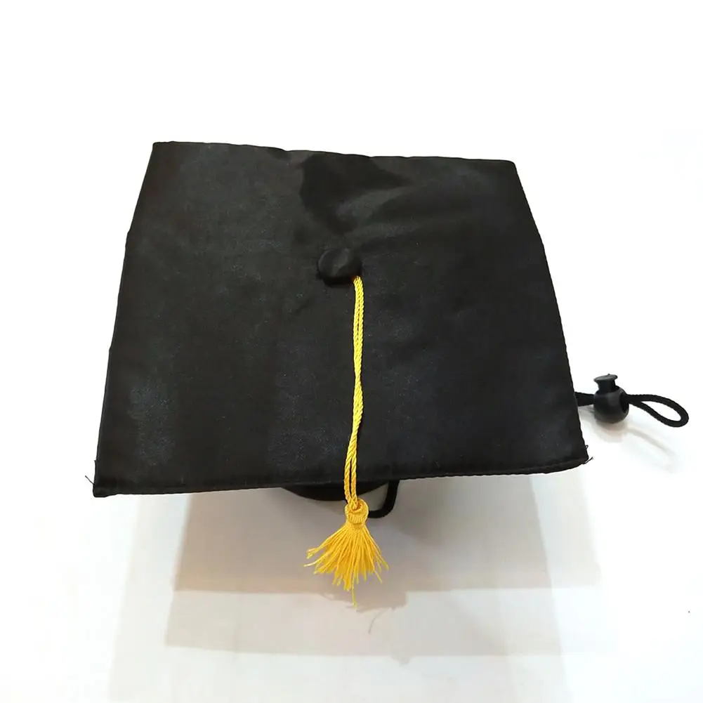 Pet Dog Cap Puppy Dr. Hat Customized Graduation Student Tassel Academic DIY Creative Party Accessories | Дом и сад