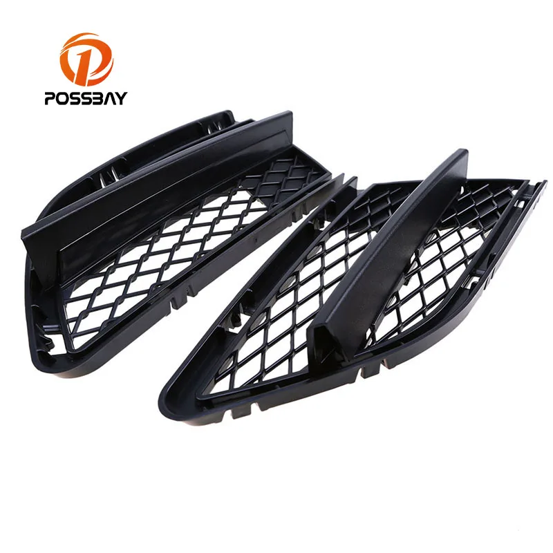 Автомобильный передний бампер POSSBAY нижняя боковая решетка с отделкой для BMW 3