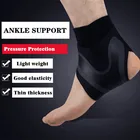 1 шт. фиксатор на голеностопный сустав сжатия анти-растяжение лодыжки бандаж Поддержка ремень повязки Обёрточная бумага стопы Безопасность L564