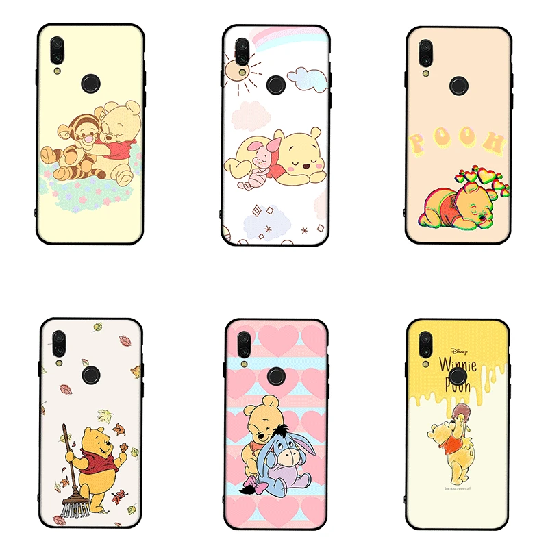 Жесткий чехол Gereleek для iPhone 6 6s 7 8 Plus X XR XS Max 5 5S SE с черным цветком|Чехлы-накладки| |