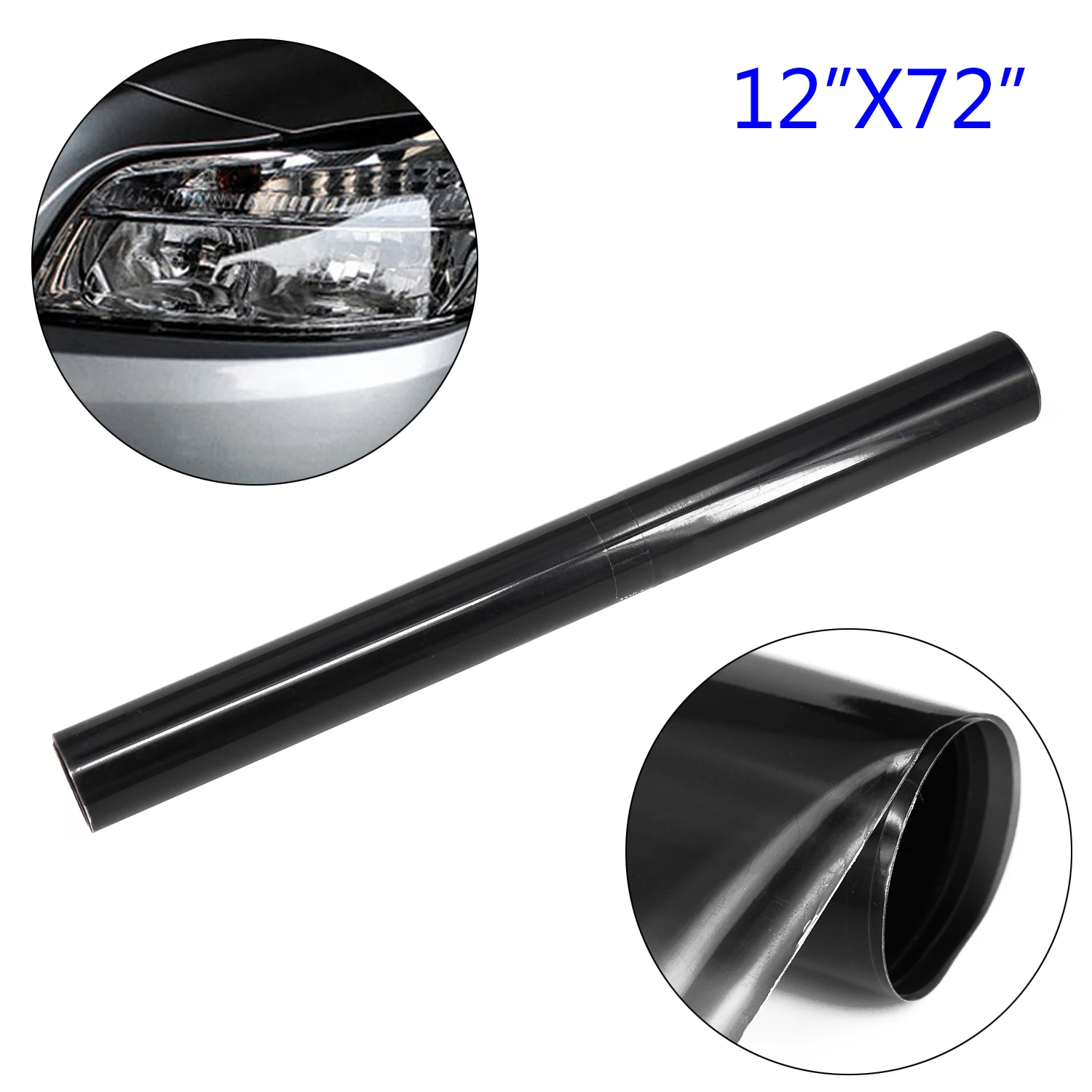 

Taillight Sticker Tint Car Light Film Waterproof 12*72\" trucks Fog Light Smoke