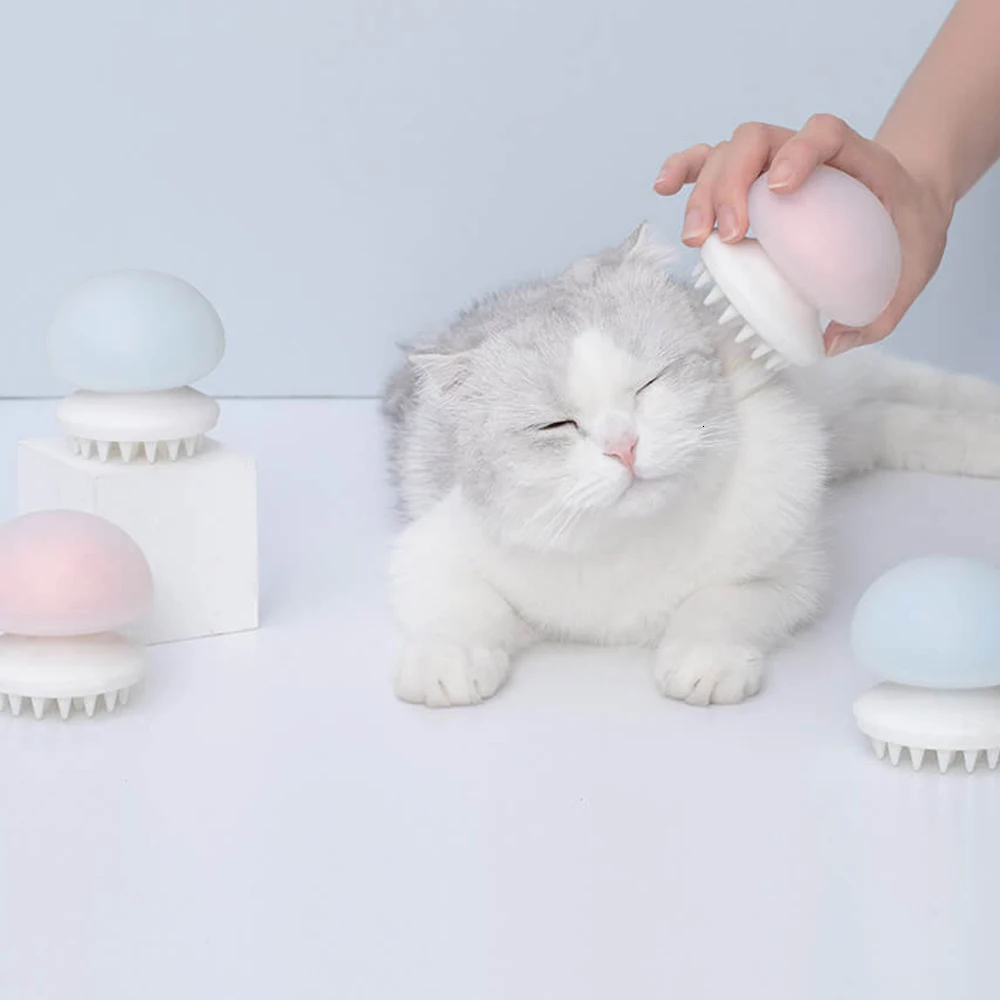 Xiaomi Mijia Youpin Медузы Pet Массажная расческа отрицательных ионов Антистатические Массажные расчески для кошки