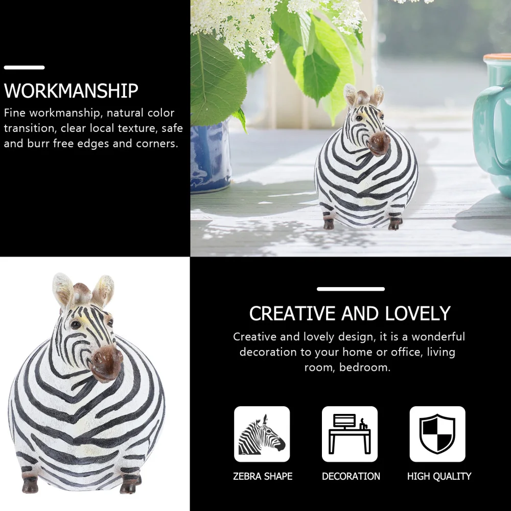 

1pc Delicate Resin Craft Desktop Decoration Creative Ornament For Home(Left