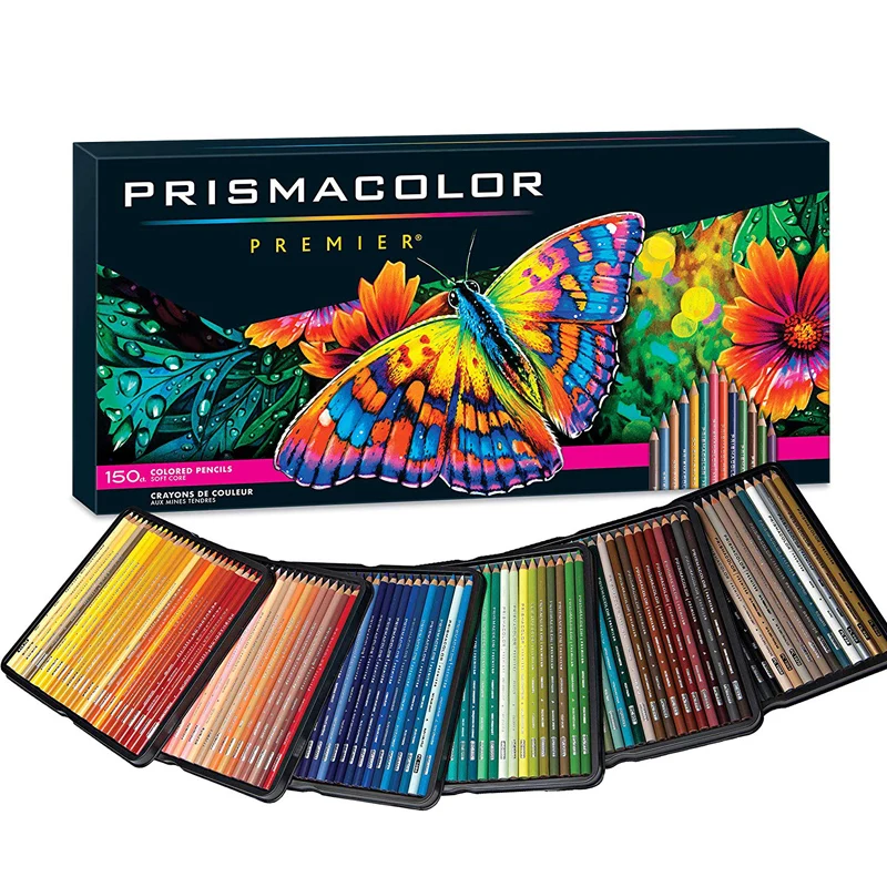 

Prismacolor Premier Soft Core Colored Pencils 150count colors Artist Quality 1799879