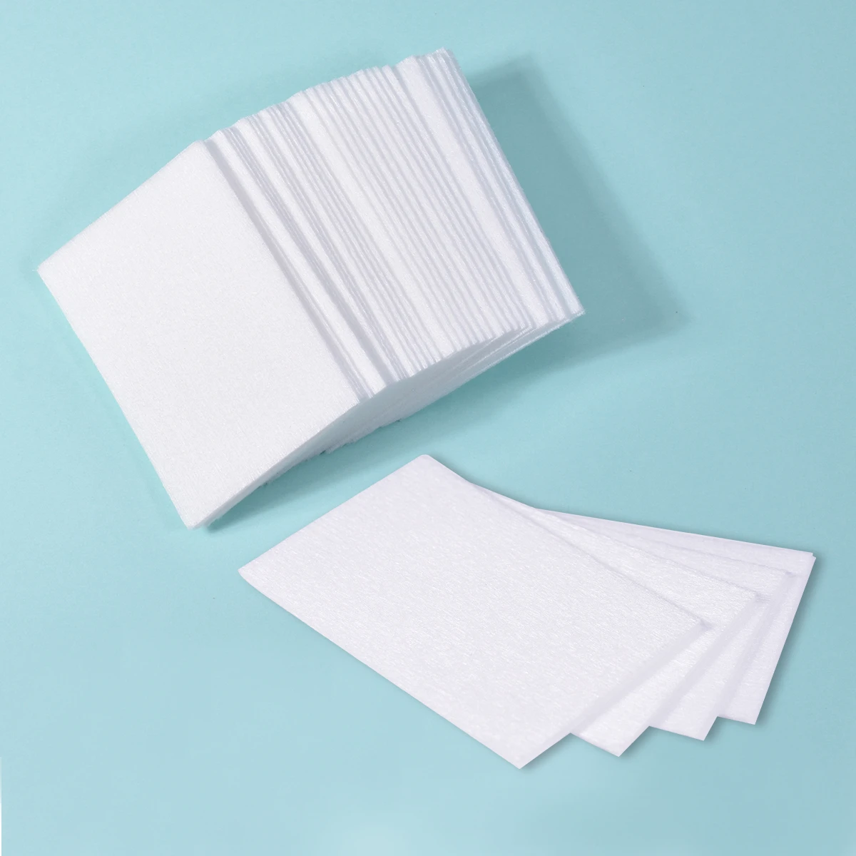 100 шт./лот жидкость для снятия лака ногтей салфетки ванной маникюрный гель без