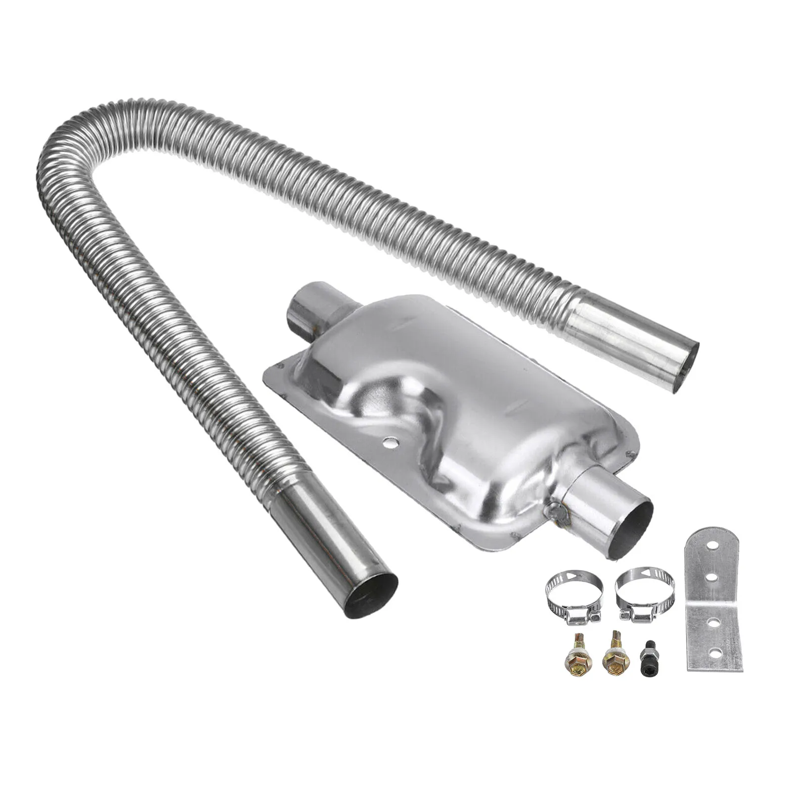 Глушитель выхлопной трубы комплект глушителя зажимы для парковочного