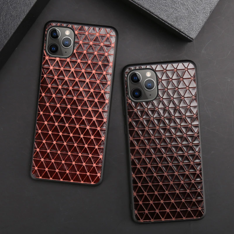 Чехол для телефона из натуральной кожи iPhone 11 Pro чехол Apple X XS Max XR 9 8 7 6 6S Plus воловьей