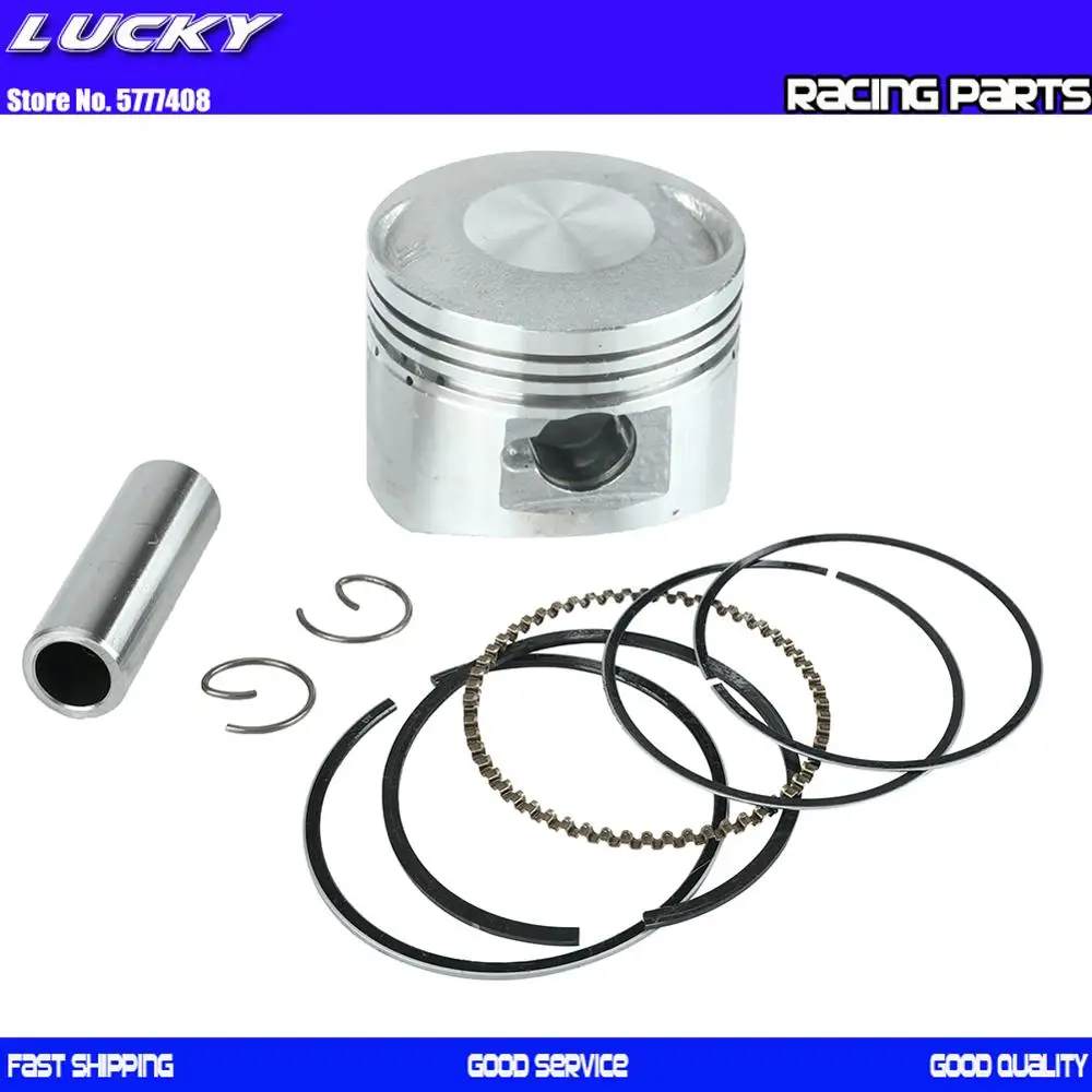 

Motorcycle 52.4mm Piston 14mm Pin Piston Set For Lifan 125cc Air/Oil cooling Horizontal engines Dirt Pit Bike ATV Quad Parts