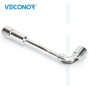 18 мм L Тип угловой торцевой ключ гаечный ключ с сквозное отверстие, Chome ванадиевой