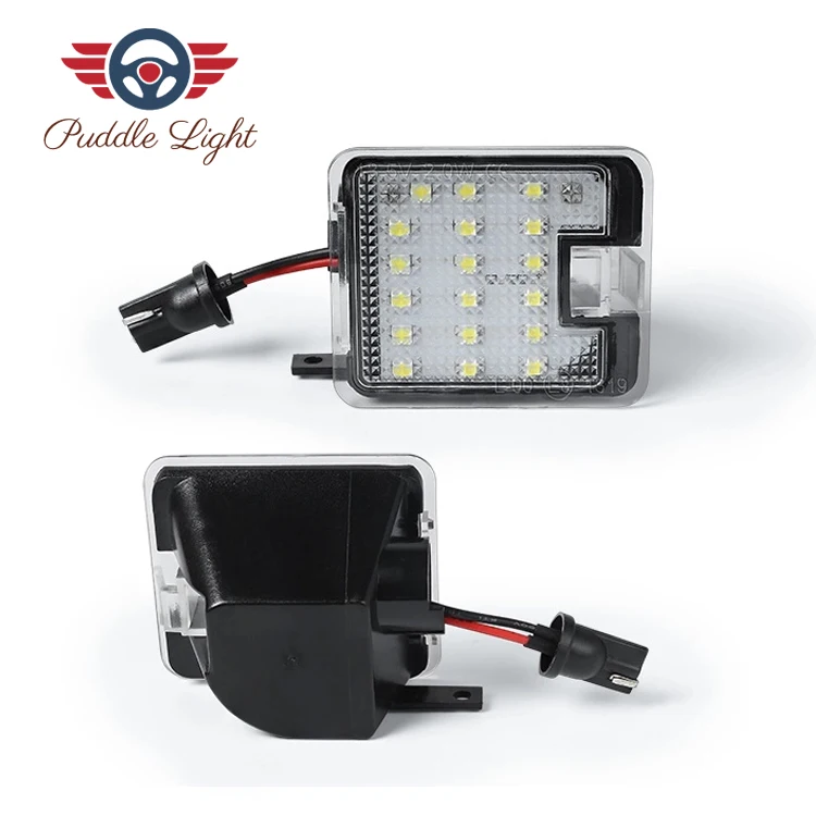 2x 18SMD светодиодный светильник под боковым зеркалом для Ford C-max Focus Kuga Escape Mondeo IV S-Max светодиодный светильник, супер яркий