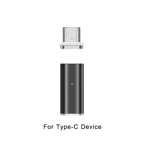 Магнитный адаптер CANDYEIC для iPhone 11 Pro Max XR XS Android type C Micro USB 2,0 адаптер быстрой зарядки - Цвет: 10G for Type-C
