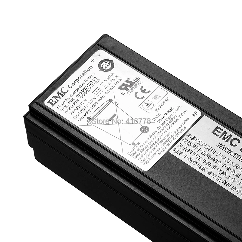 D-DATA New Battery P/N 078-000-123 078-000-123-04 for EMC VNX2 VNX5400 BBU fully tested | Электроника