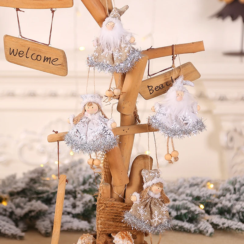 PATIMATE Рождественская Кукла Ангел Decotation Рождественское украшение для дома 2019