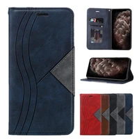 luxury flip leather phone case for iphone 12 11 pro max x xs xr 6 7 8 plus se 2020 fundas folded stand magnetic protection cover