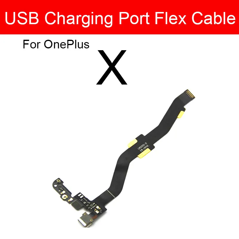 

USB Charger Jack Dock Flex Cable with Microphone For Oneplus X 1+X E1001 Micro Charging Port Connector Flex Ribbon Repair Parts